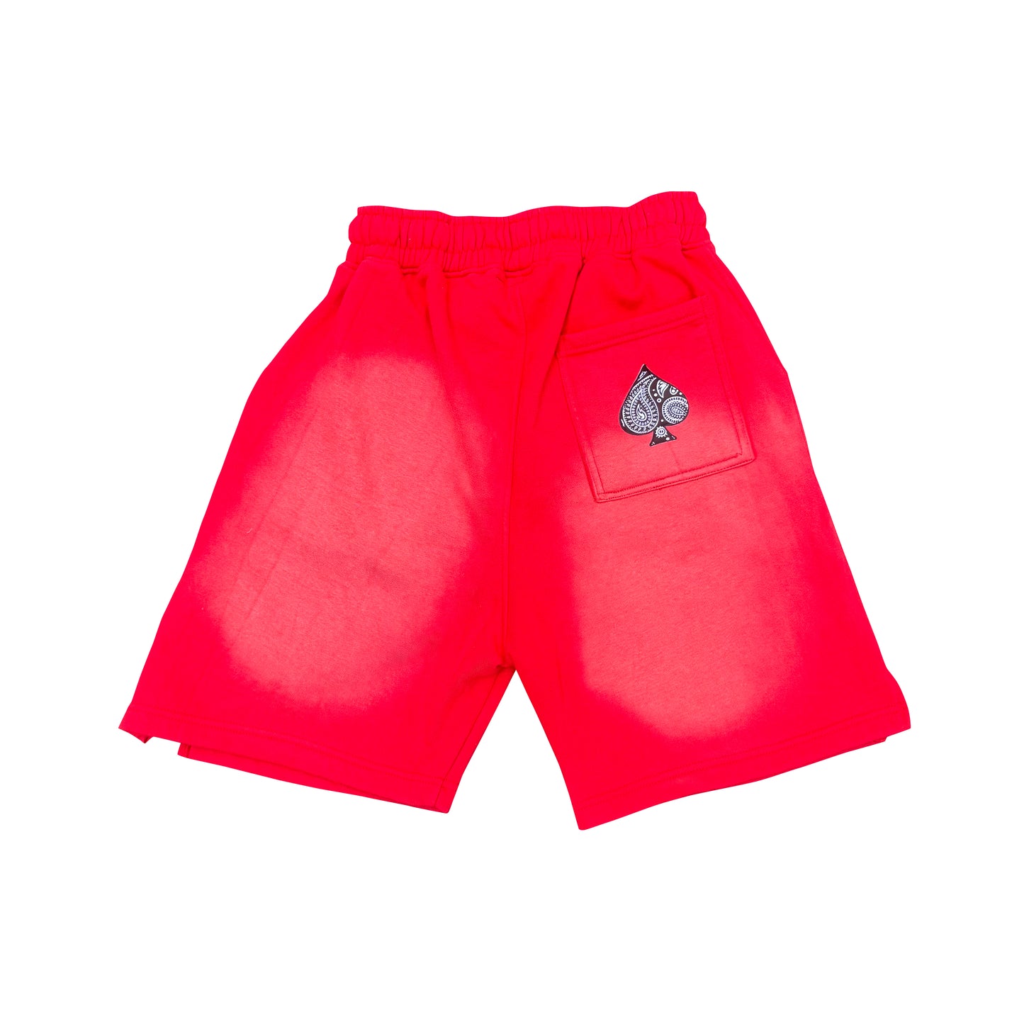 Letterman shorts - red (Medium)