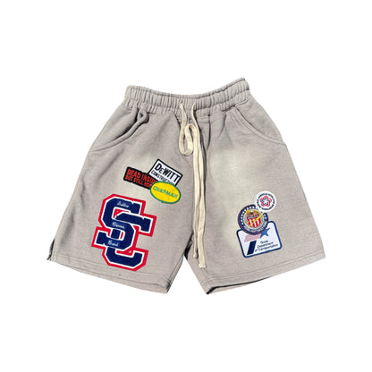 Letterman shorts - gray (Small)