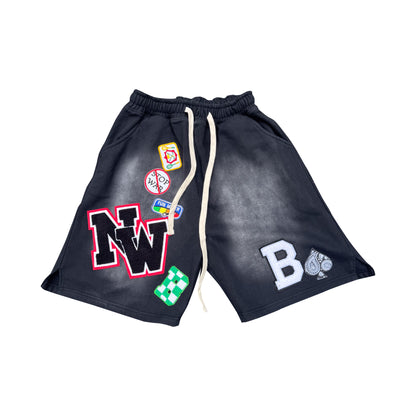 Letterman shorts - black (XXL)