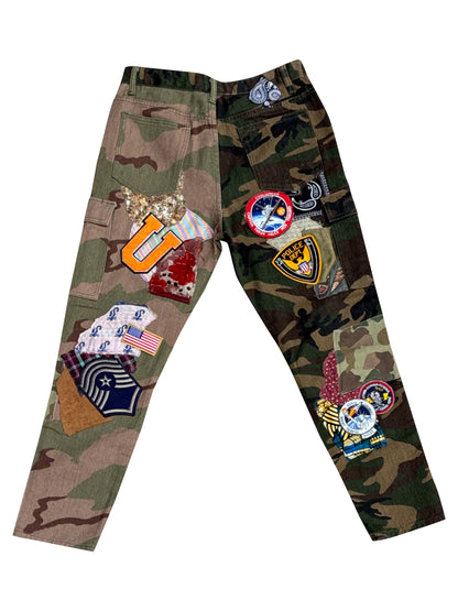 Letterman cargo - mixed camo