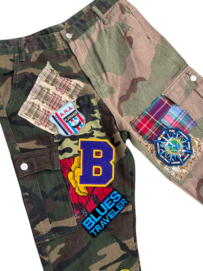 Letterman cargo - mixed camo