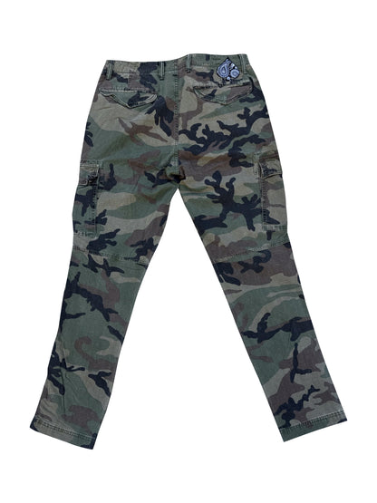 Star Studded cargo - green camo