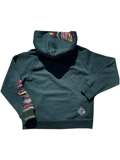 Grandpa hoodie - pine green