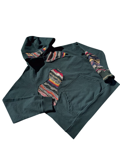 Grandpa hoodie - pine green