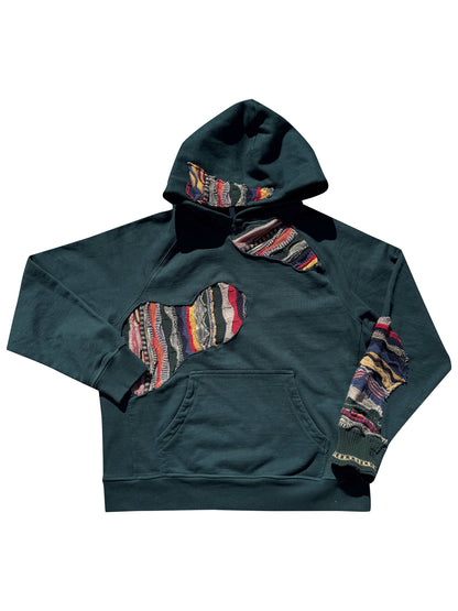 Grandpa hoodie - pine green